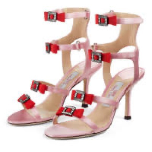 Jimmy Choo x Ashley Williams Bow Heels 36 - Picture 3 of 8